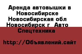 Аренда автовышки в Новосибирске - Новосибирская обл., Новосибирск г. Авто » Спецтехника   